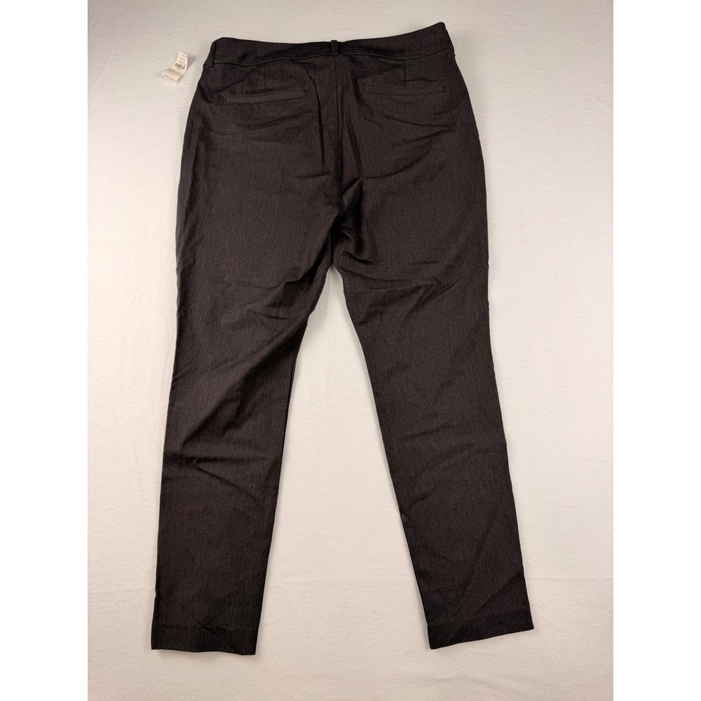 Old Navy Womens Pixie High Rise Ankle Pants Charcoal Gray Heather 737471-00-1 16 - Picture 7 of 8